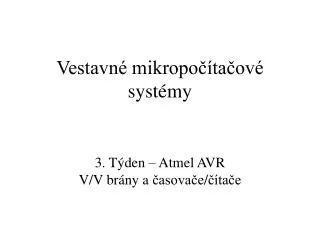 vestavn mikropo ta ov syst my