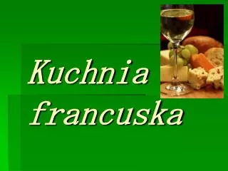kuchnia francuska