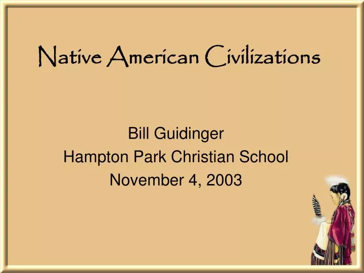 native american civilizations