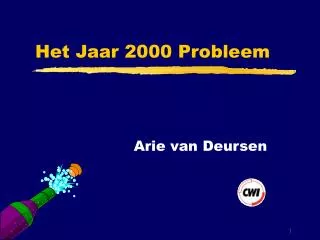 het jaar 2000 probleem