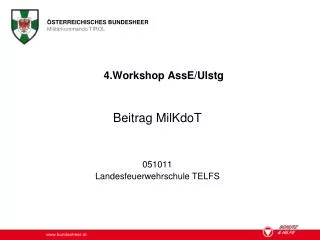 4 workshop asse ulstg