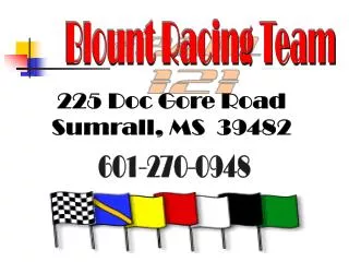 Blount Racing Team