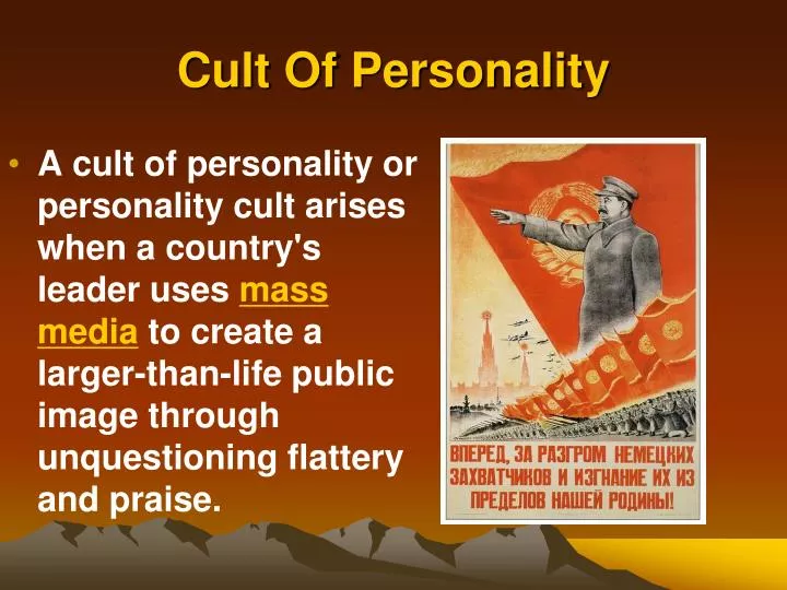 cult of personality