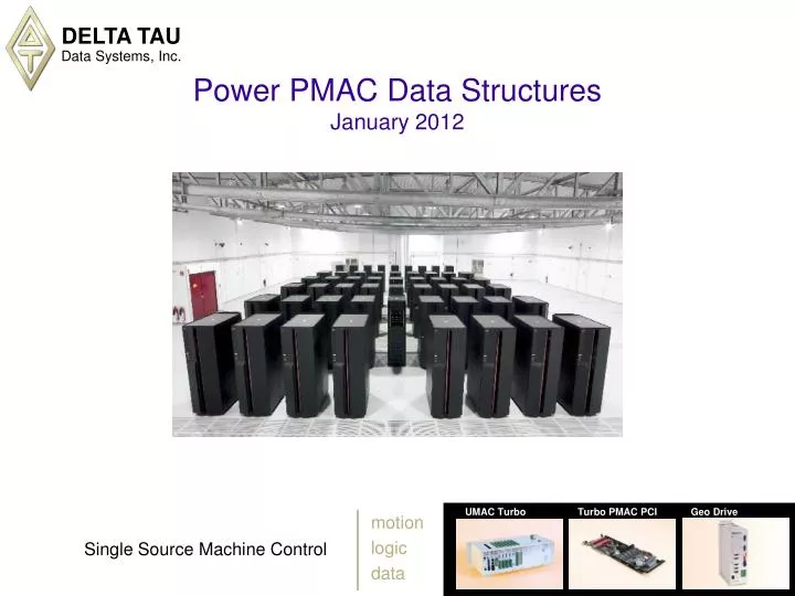 power pmac data structures january 2012
