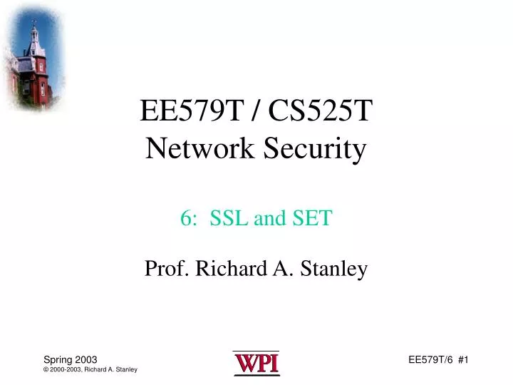 ee579t cs525t network security 6 ssl and set