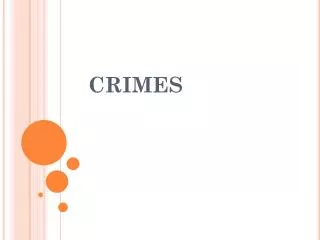 crimes