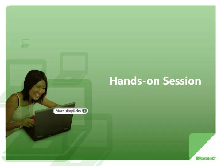 hands on session