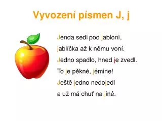 vyvozen p smen j j