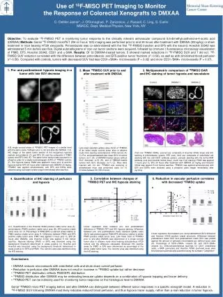 Use of 18 F-MISO PET Imaging to Monitor the Response of Colorectal Xenografts to DMXAA