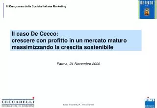 parma 24 novembre 2006