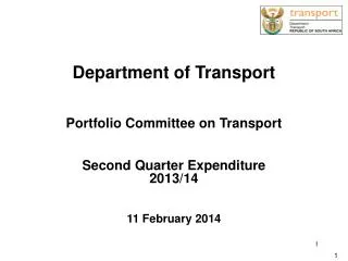 Department of Transport