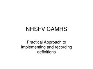 NHSFV CAMHS