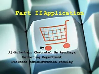 part ii application