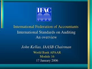 International Federation of Accountants