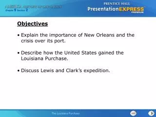 Explain the importance of New Orleans and the crisis over its port.