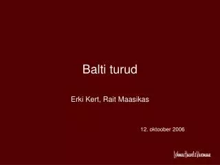balti turud