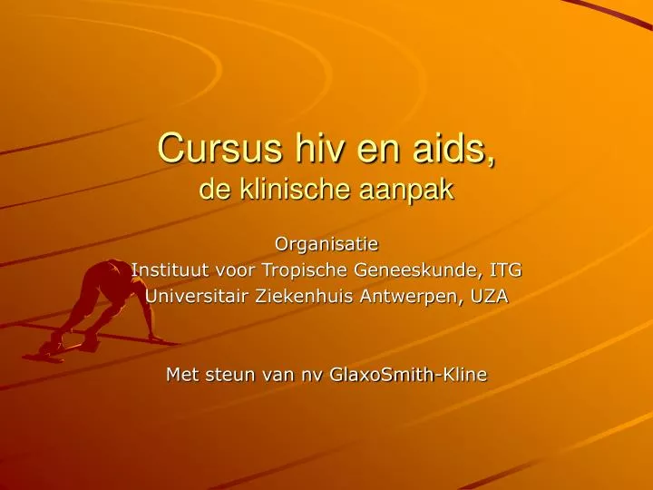 cursus hiv en aids de klinische aanpak