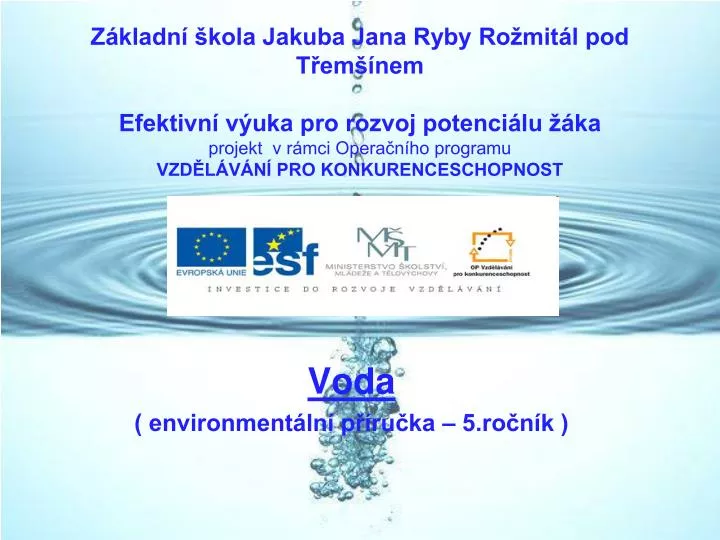 voda environment ln p ru ka 5 ro n k
