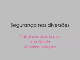 seguran a nas divers es