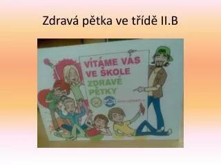 zdrav p tka ve t d ii b