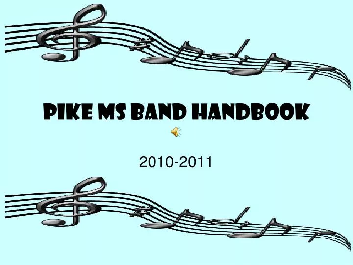 pike ms band handbook