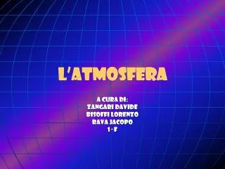 l atmosfera