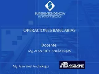 operaciones bancarias