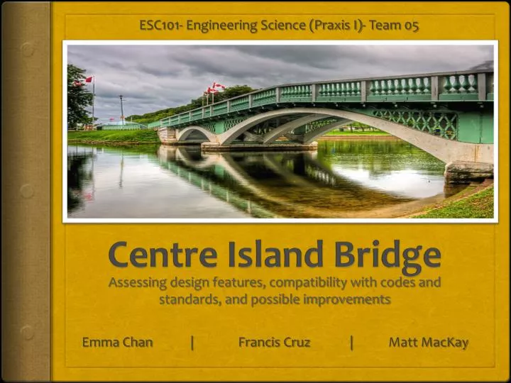 centre island bridge