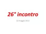 26° incontro - slide 1