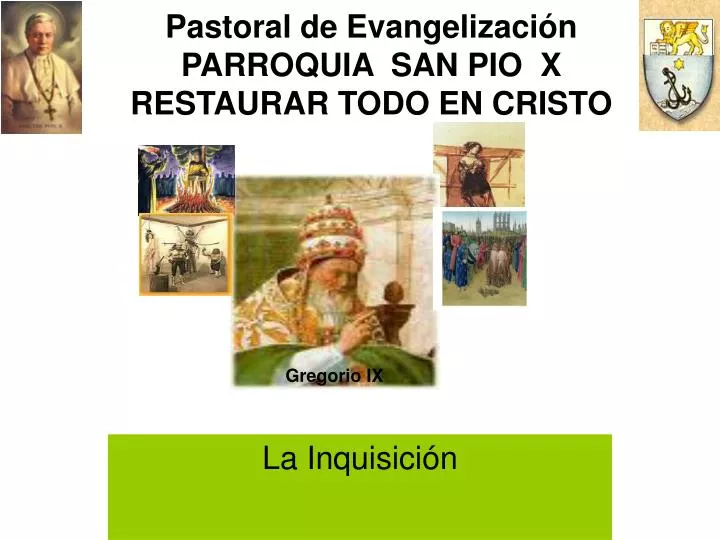 pastoral de evangelizaci n parroquia san pio x restaurar todo en cristo