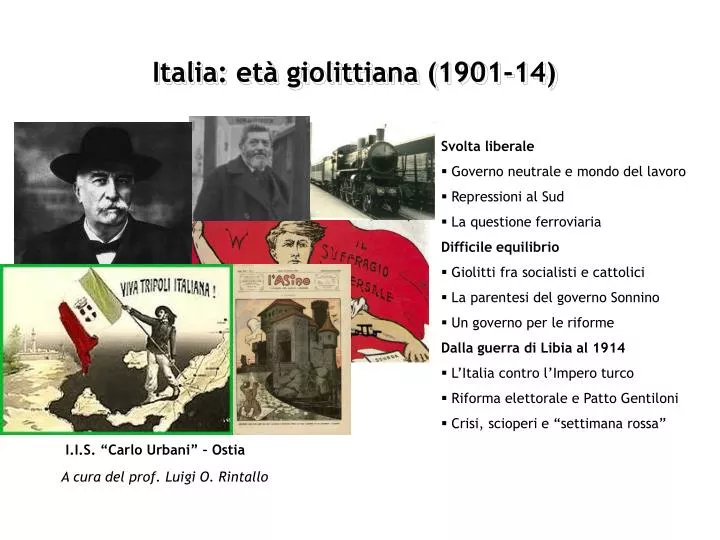 italia et giolittiana 1901 14