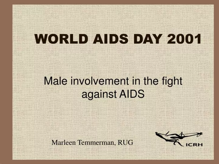 world aids day 2001