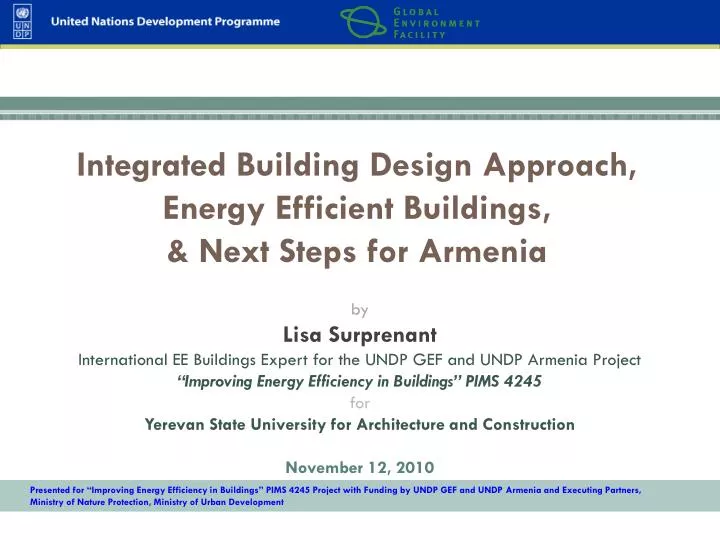 integrated building design approach energy efficient buildings next steps for armenia