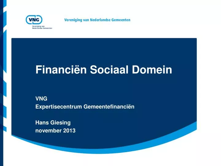 financi n sociaal domein