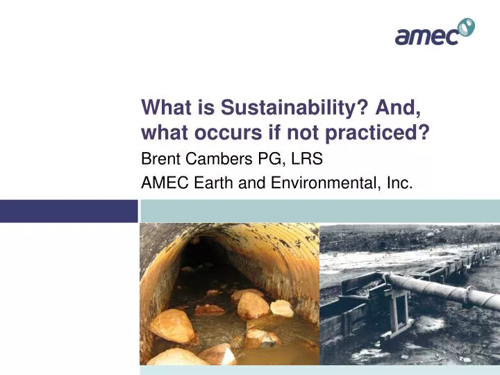 what is sustainability and what occurs if not practiced