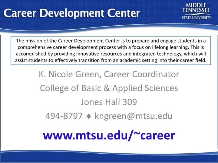 www mtsu edu career