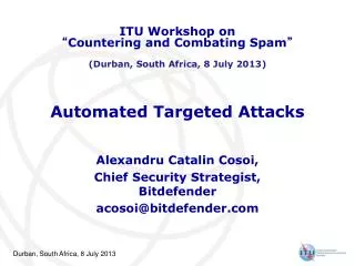 Automated Targeted Attacks