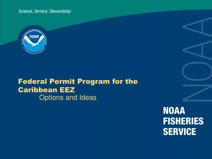 federal permit program for the caribbean eez