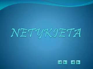 netykieta