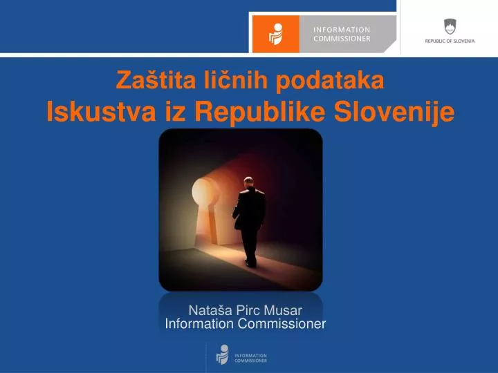 za tita li nih podataka iskustva iz republike slovenije