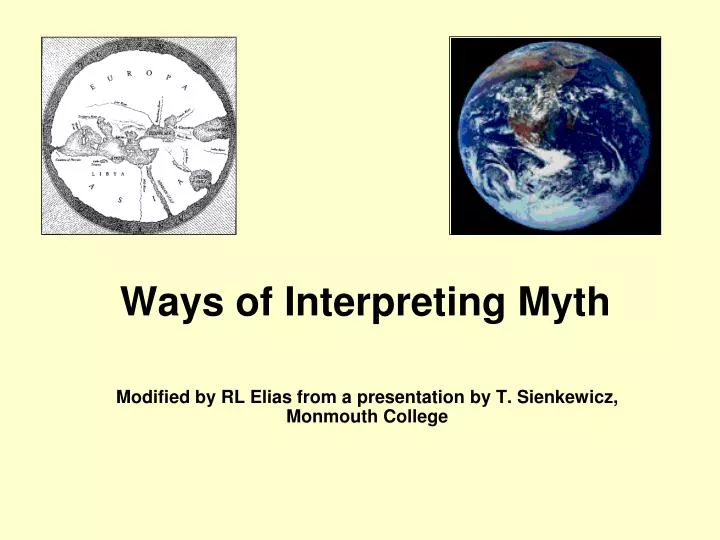 ways of interpreting myth