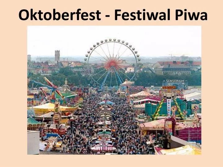 oktoberfest festiwal piwa