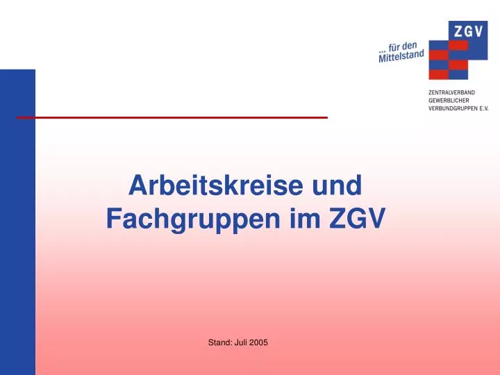 arbeitskreise und fachgruppen im zgv