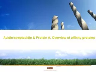 Avidin/streptavidin &amp; Protein A. Overview of affinity proteins