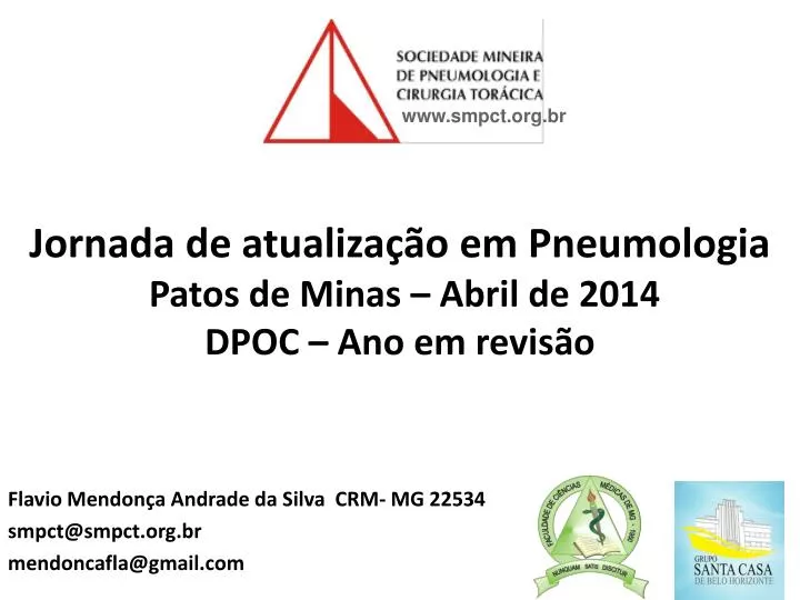jornada de atualiza o em pneumologia patos de minas abril de 2014 dpoc ano em revis o