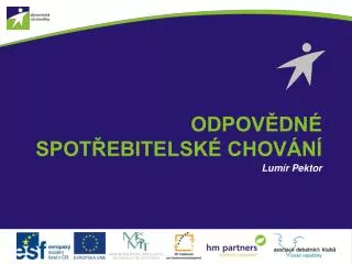 odpov dn spot ebitelsk chov n