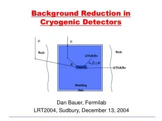 Background Reduction in Cryogenic Detectors
