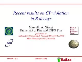 Recent results on CP violation in B decays