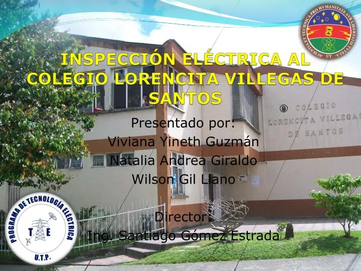 inspecci n el ctrica al colegio lorencita villegas de santos