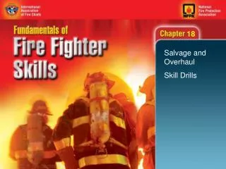 Salvage and Overhaul Skill Drills